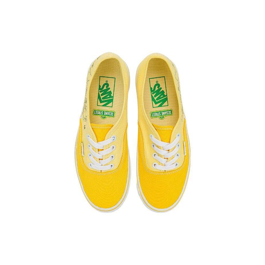 Sesame Street X Vans Authentic Sesame Street Family Unisex Sneakers Yellow VN0009PVYLW