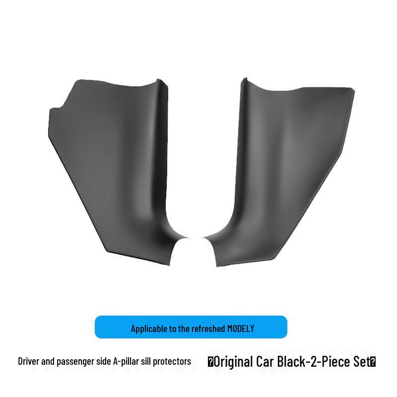 Compatible Full-Coverage Door Sill and Pillar Protectors for 25 Tesla Model Y Variants