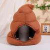 Felpa con Cappuccio e Cappello Polpo Stile Giapponese - Divertente Accessorio per Foto di Halloween per Adulti e Bambini
