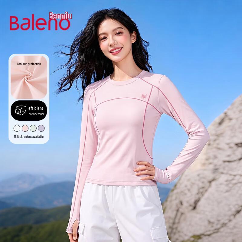 Baleno Women's Quick-Dry Sun Protection Long-Sleeve Sport Top