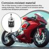 Motorcycle Motor Oil Filter 8mm Replacement Oil Filter Metal Motorcycle Parts For Scooter ATV Dirt Bike Snowmobile Modification