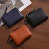 PU Mini Coin Purse Soft Key Holder Purse Multi Purpose Credit Card Bag Outdoor