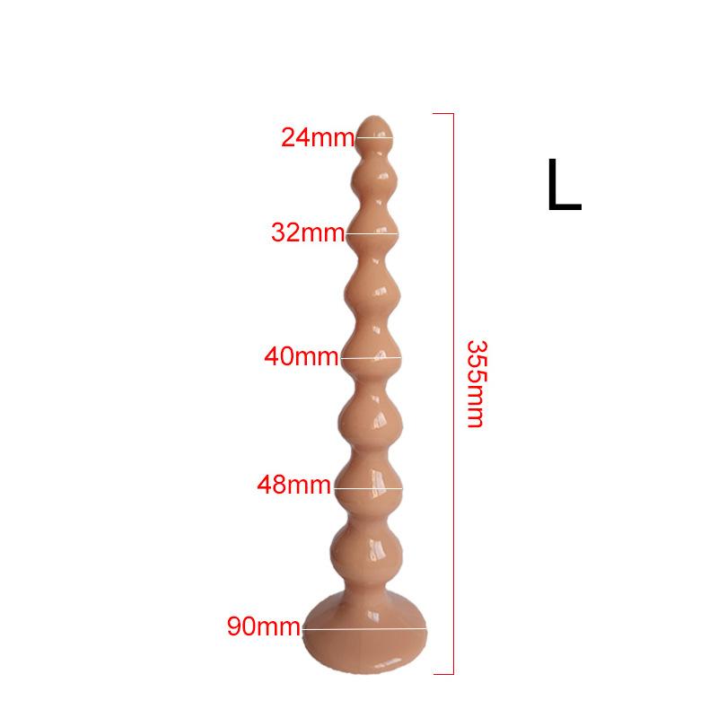 Sexspielzeug Dildo Anal Lang Perlen Saugnapf Großer Po Plug Dilatator Prostata-Massagegerät Ehemann Erotische Artikel für Erwachsene Männer Frauen Schwul