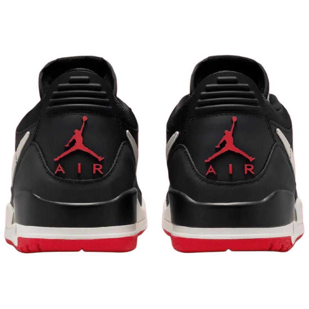 New JORDAN Legacy 312 Low Black Sail University Red HJ9029-010