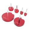 PVC Pipe Reamer Tool for PPRK6 Plastic Pipe Fitting Reamer 6 Piece Kit Fit Into Standard 1/2 Inch