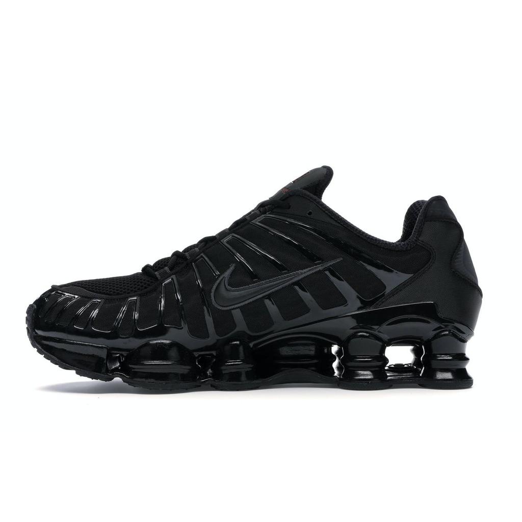 Nike Shox TL Metallic Hematite Men Sneakers Black Black-Metallic-Hematite-Max-Orange AV3595-002
