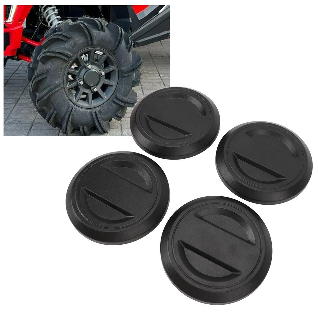 4Pcs ATV Wheel Hub Center Cap 1522872-655 Protective Heat Resistant Wheel Tire Hub Rim Cap Cover for Polaris RZR RS1 XP 1000 XP