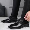Hochwertige Formelle Business Herren Kleiderschuhe Atmungsaktives Leder Herren Freizeitschuhe Italienische Luxusmarke Rutschfeste Herren Fahrschuhe