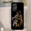 Cartoon German Shepherd Dog Cover For OPPO Reno 14 13 11 10 Pro 12F 11F 13F 14F 7 8 Lite OPPO Find X6 X5 X8 X9 Pro Case