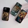 RA16 Leopard Phone Case for Samsung Galaxy A11 A12 A13 A15 A52S A53 A55 A56 A70 A71 A72 A73 F06 F16 F56 S10 Plus S10e