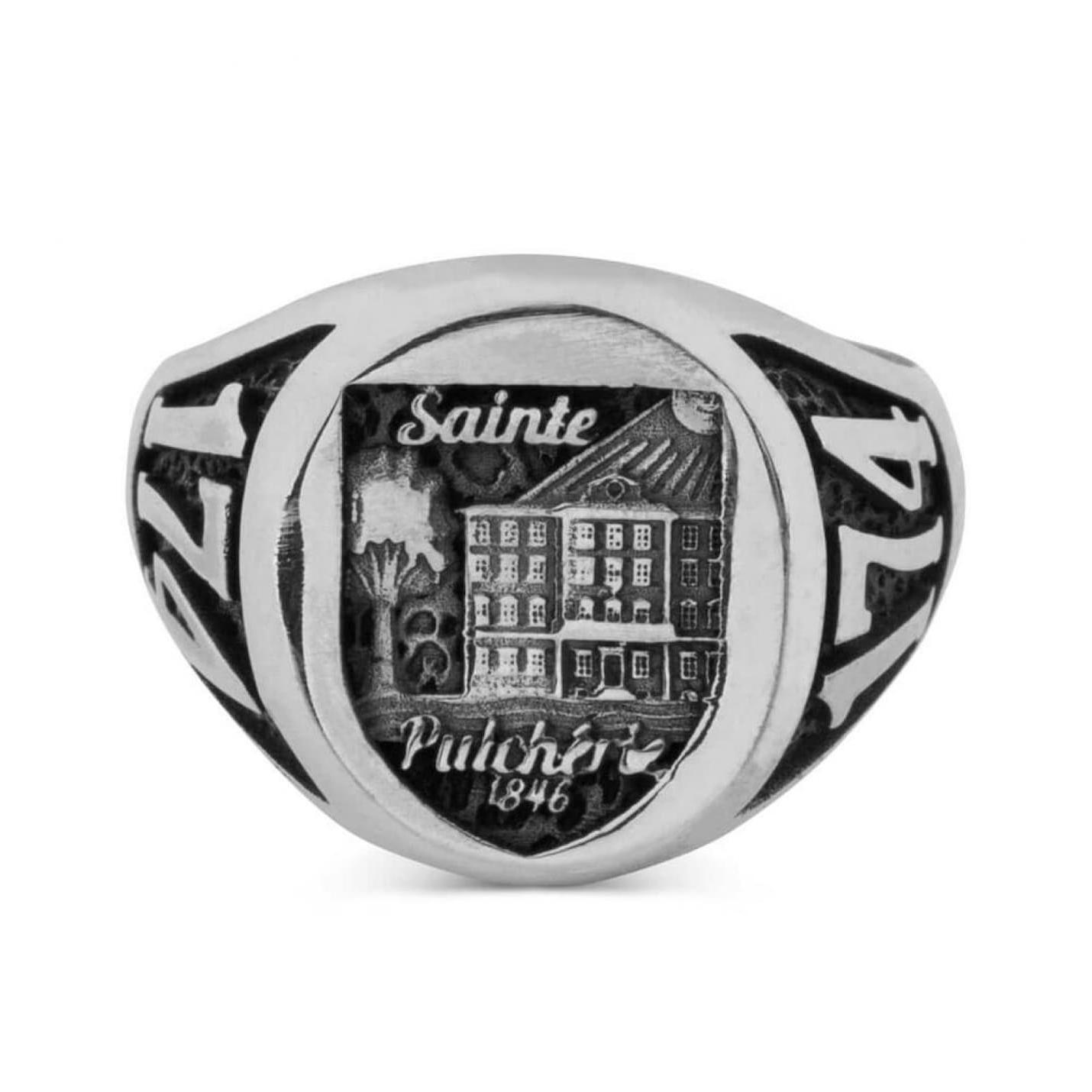 

Мужское кольцо Sainte Pulcherie для семестра французской средней школы