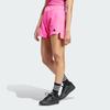 Adidas Z.N.E. Collection Logo Tape Elastic Waist Loose Casual Shorts Women Bottoms Pink IN5148