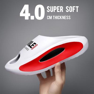 Sommer Sneaker Hausschuhe Für Frauen Männer Dicken Boden Plattform Rutschen Weiche EVA Hohl Unisex Sport Sandalen Casual Strand Schuhe
