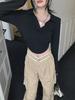 Women's Slim Fit Long-Sleeved T-Shirt: New Spring & Autumn Fashionable Design Shirt