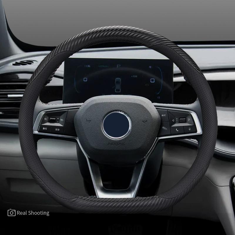 Auto Car Steering Wheel Cover Wrap For BYD Qin Plus Dmi EV 2026 2026 2026  2026 Ultra Thin Anti-slip Sweat Proof Steering-Wheel