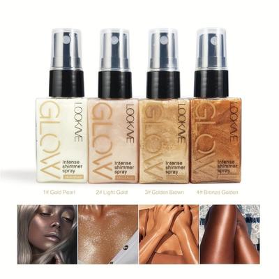 Liquid Highlighter Spray & Face Illuminator Lotion for Radiant Glow and Sculpting Makeup