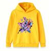 Kids Girls Boys Hoodie Cartoon 3 Action Characters Print Casual Long Sleeve Pullover Sweatshirt for Children