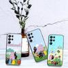 Cute Cartoon Barbapapa Phone Case For Samsung S 24 Fe 25 Ultra Plus 20 Lite 21 30 22 23 24 22 Ultra 5G Fundas