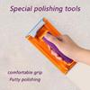 Manual Grinder Sandpaper Holder With Tool Free Paper Switching And Slip Resistant Base For Model Making Smooth Finishing