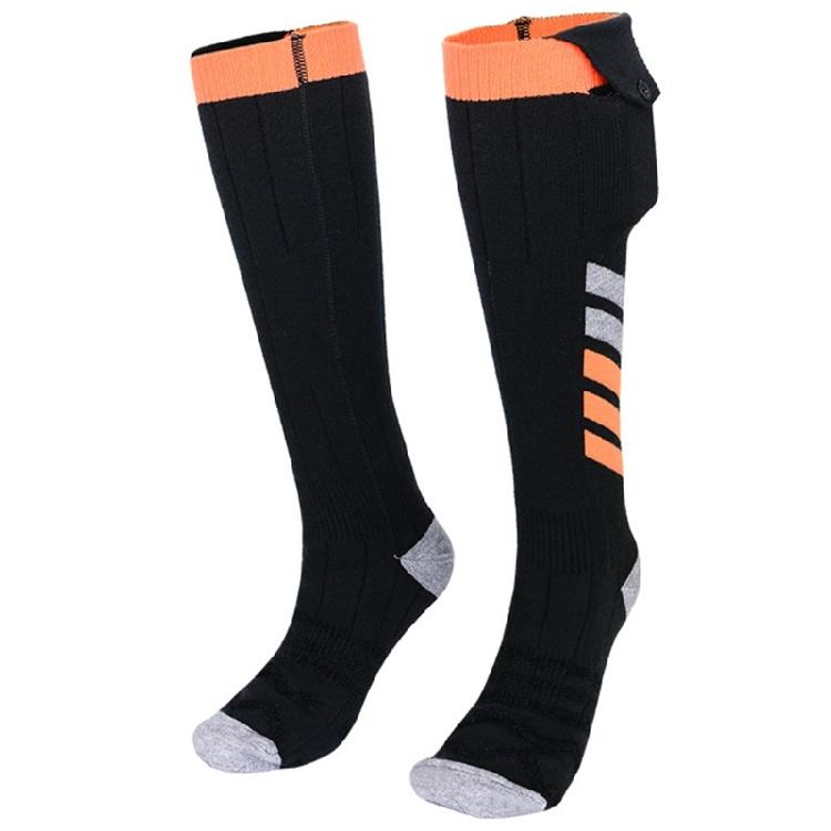 Multipurpose Electric Heated Socks with App Adjustment 5000mAh Battery Rechargeable Cotton Stockings for Cold Conditions
