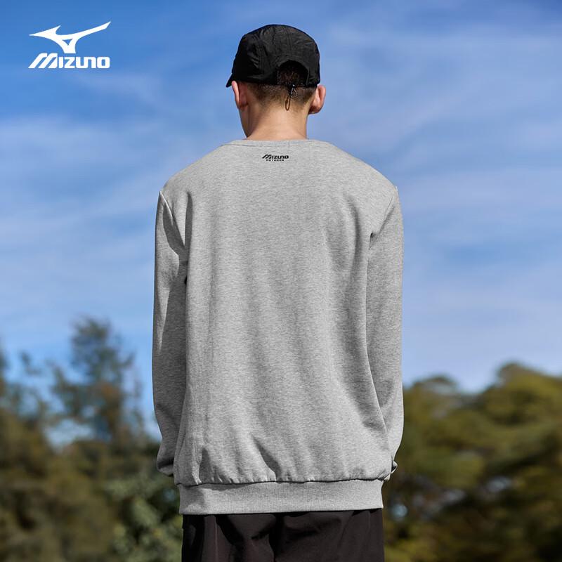 MIZUNO Men's Outdoor Casual Long-Sleeve Round Neck Sweatshirt