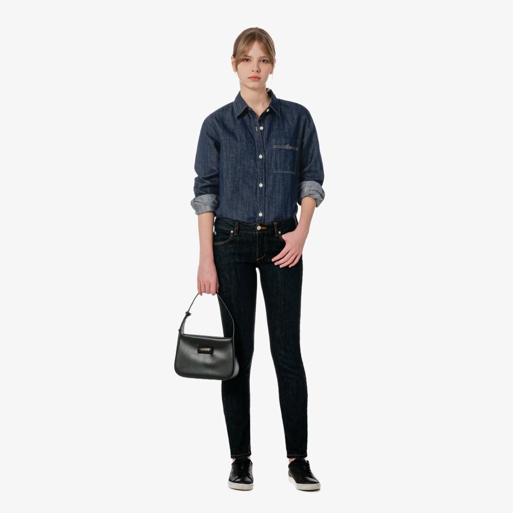 [lacoste] Women's Denim Overshirt CF293E-56GHDE