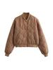 Women's Comfortable Casual Bomber Jacket Coat for Autumn/Winter 2025 (Style A19847)