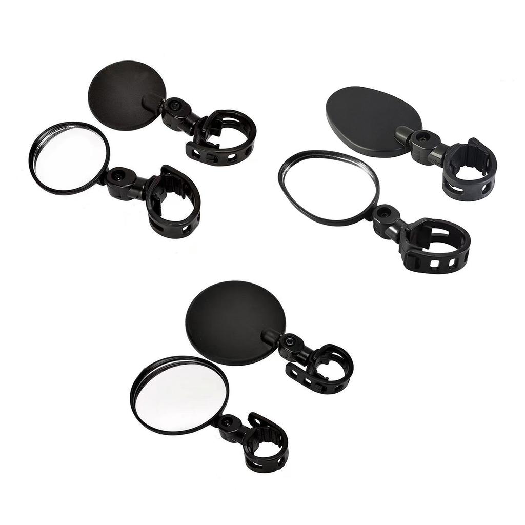 Bicycles Mirror Handlebar Mount Rearview Mirror Wide Angles Rear View Mirror for Mountain Road Bike Easy To Install