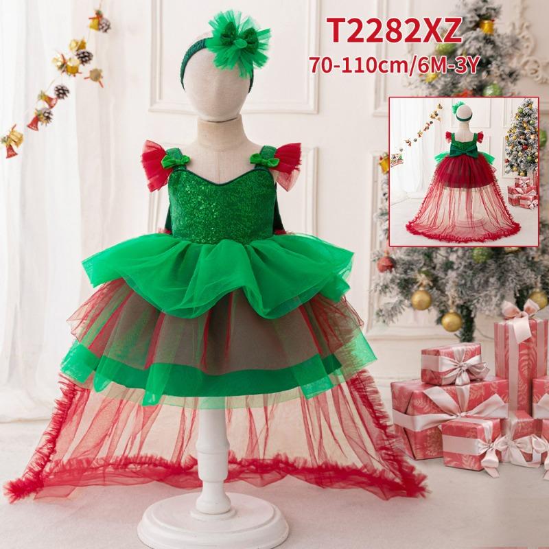 Vestito da piano di Natale per bambine vestito da principessa vestito di Natale vestito da festa
