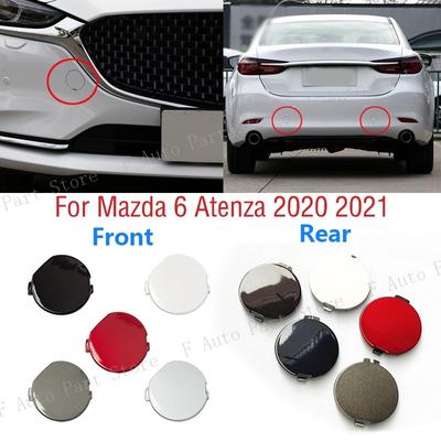 Mazda 6 Atenza için Araba Ön Arka Tampon Çeki Kancası Kapak Kapağı Römork Çekme Halkası Kapağı