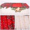Christmas Table Cover Prostokąt drukowanie obrus dla restauracji Dekoracja domowa