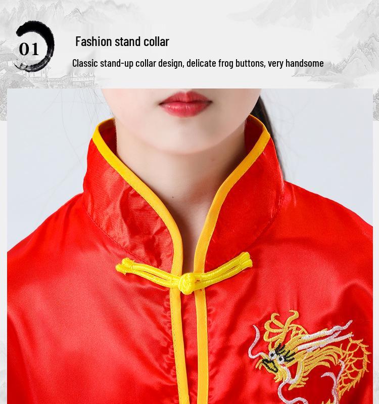 Kids' Wushu and Kung Fu Performance Uniforms: Dragon & Lion Dance, Tai Chi Costumes