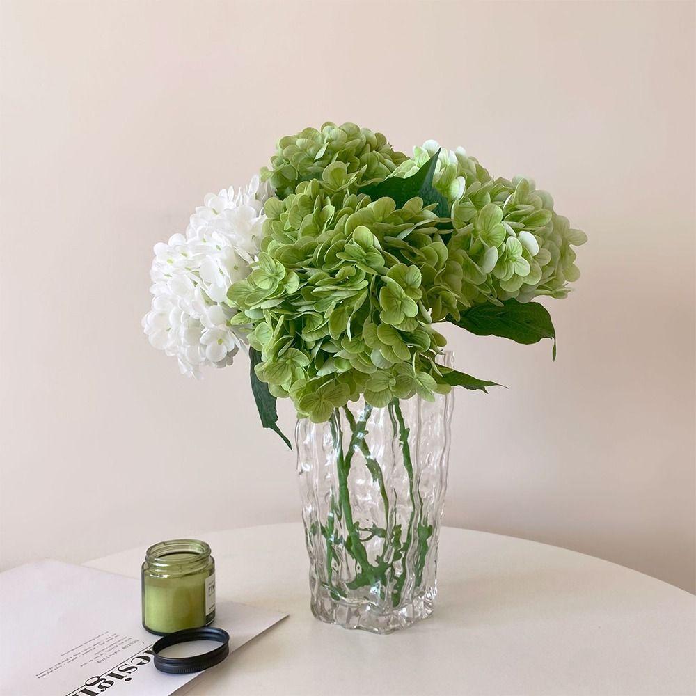 DIY Artificial Hydrangea Flower Silk Petal Lifelike Plants NEW Floral Arrangement  Home Decoration