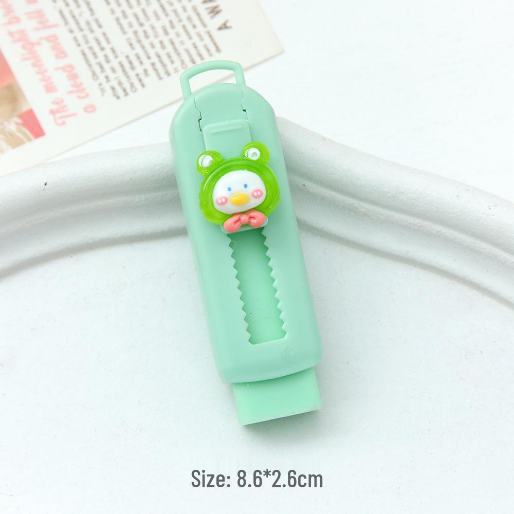 Cartoon Push-Pull No-Trace Eraser - Creative Stationery for Elementary Students