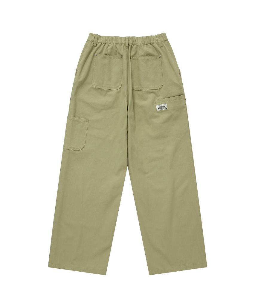 COVERNAT WOMAN Carpenter Work Pants Khaki