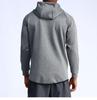 Men's Solid Zipper Hoodie & Long Pants Two-Piece Set (2024)