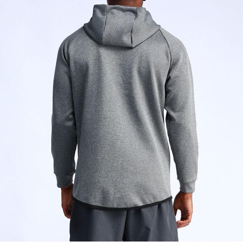 Men's Solid Zipper Hoodie & Long Pants Two-Piece Set (2024)
