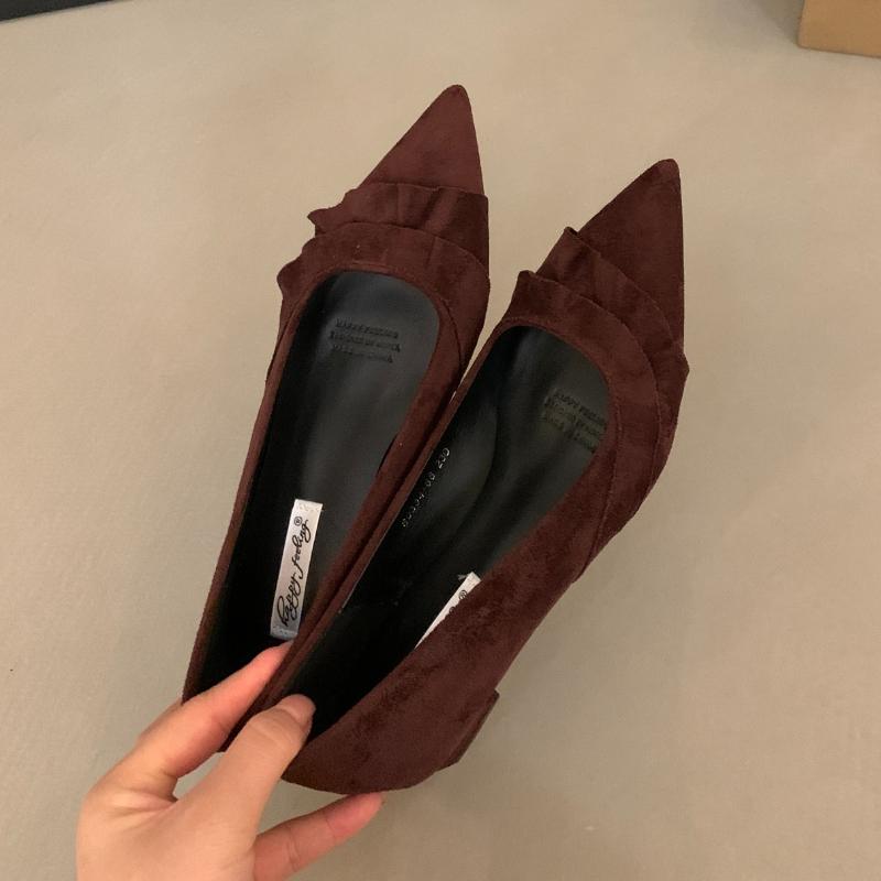 Fashion Designer 2025 New Women Heeled Shoes Elegant Pointed Toe High Heels Sandals Summer Chunky Party Shoes Woman Pumps Zapatos Mujer
