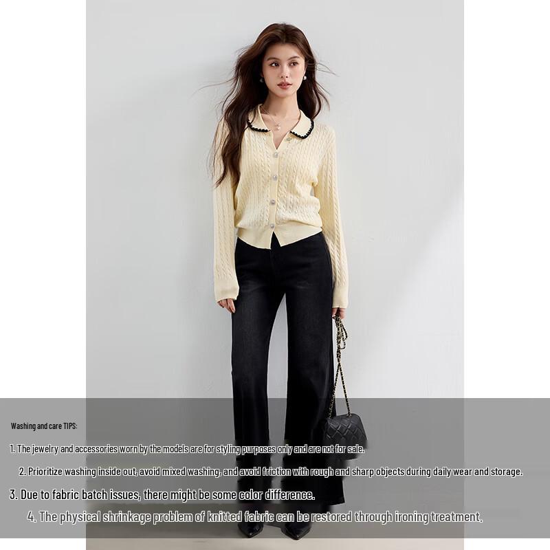 VICTORIA&VERA Women's Knit Cardigan