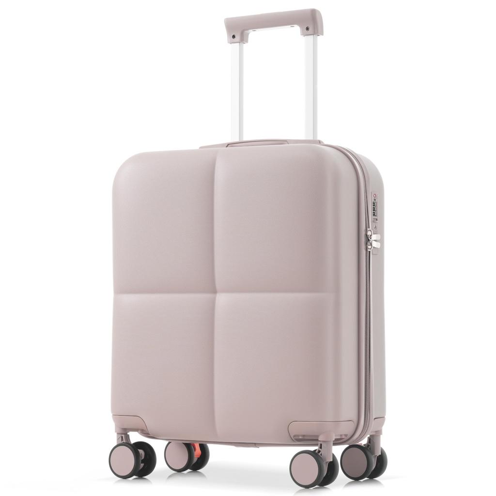 Farger og Liten med Krok Stille Dobbel TSA Søt og Stilig for og Forretningsreiser [BTM] [Ny Tilgjengelig] Håndbagasjekoffert, Ultralett,