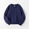 Customizable Kids' Solid Color Sweatshirt - Autumn Style Loopback Baby & Children's Wear