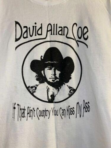 David Allan Coe You Can Kiss My A Shirt Classic White Unisex