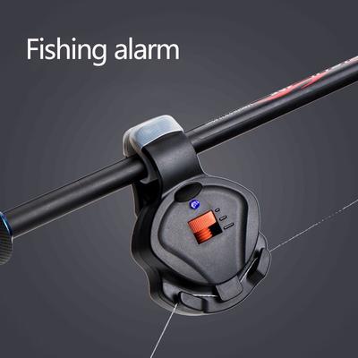 Angeln Elektronische Biss Alarm Fisch Biss Sound Alarm Glocke Einstellbare Lautstärke Clip Auf Angelrute Tackle Zubehör