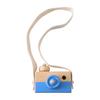 Fotocamera di Moda in Legno Giocattoli per Bebè Ciondolo Blocco per Bebè Giocattoli Montessori per Bambini Regali Fai da Te in Legno Regali per l'Allattamento Giocattoli da Esterno