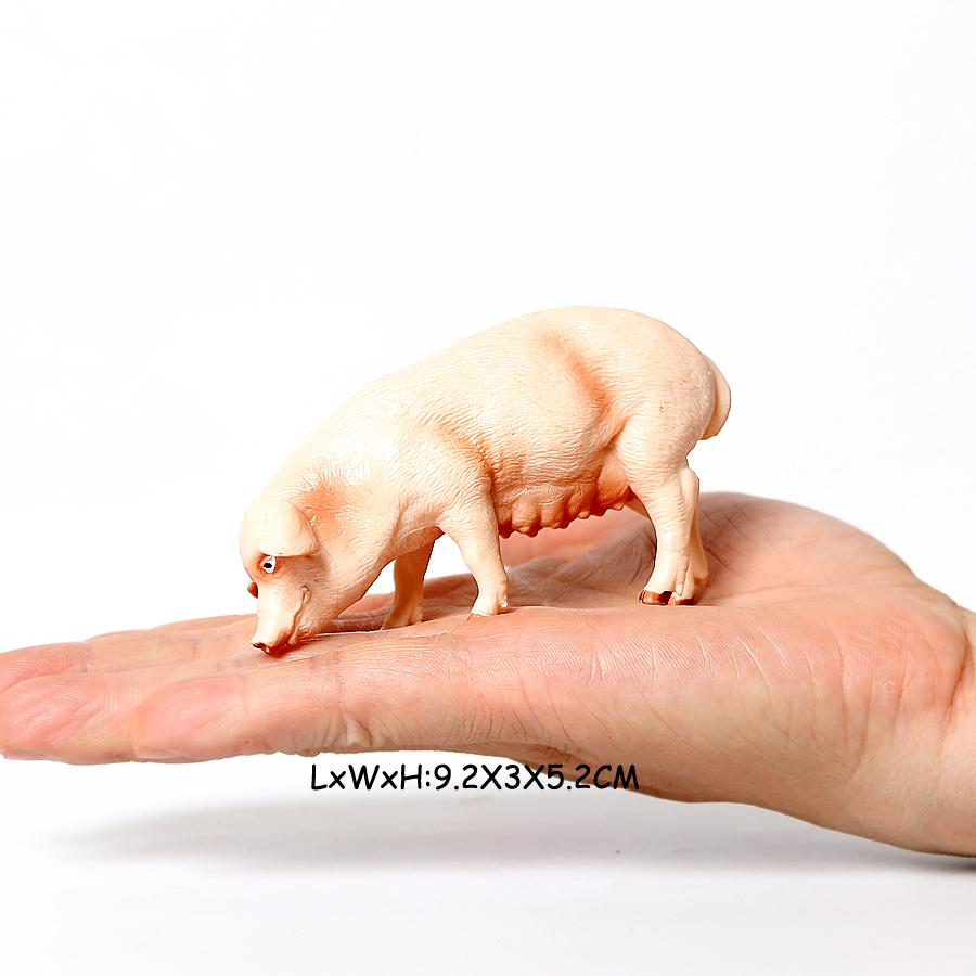 Toy Animals Figures Pig Sows Piglets Wild Boar Warthog Models Farm Animal Figurines Action Figure Kids Gifts Children Toys Games