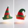 Christmas Elf Hat With Nonwoven Fabric For Kids And Adults Holiday Costume Accessory