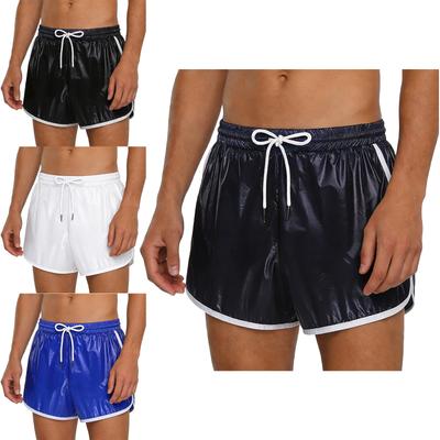 All-Purpose Men's Training Shorts S-3XL: Water-Resistant with Elastic Waist, Pockets & Bold Seam Design for Active Wear