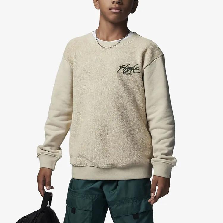 Jordan Kids Sweatshirts Crew Neck Moderate (Unisex) Sweatshirts FD9364 206
