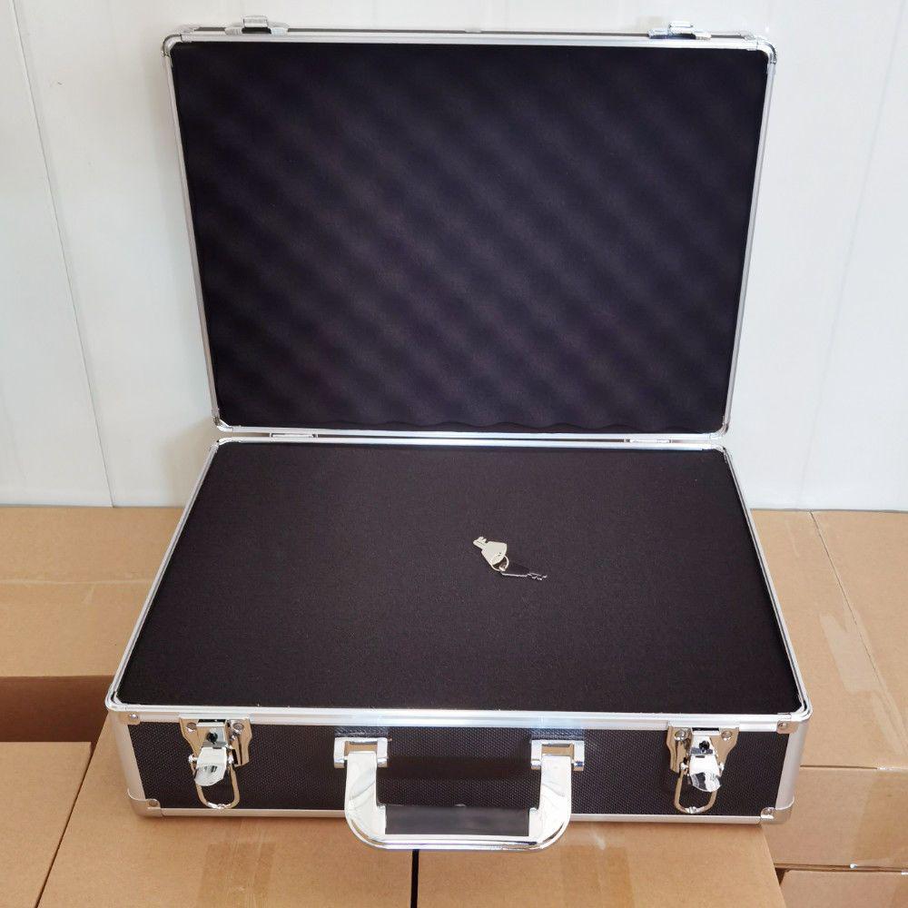 Portable Aluminum Alloy Toolbox for Insurance Documents and Equipment Storage