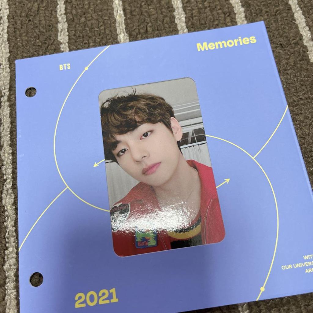[USED] BTS Memories 2021 Random Trading Cards V Blu-ray